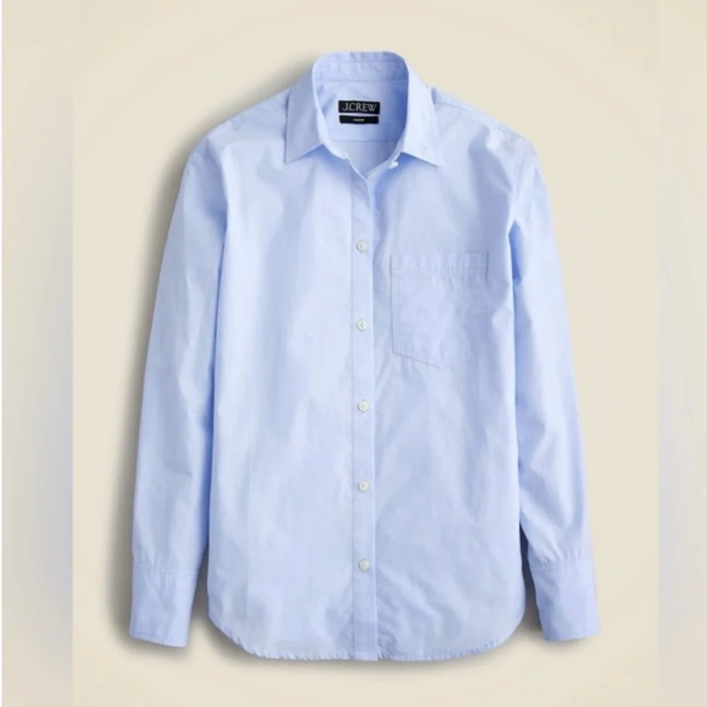 NWT J.Crew Garçon classic shirt in cotton poplin - Picture 4 of 11